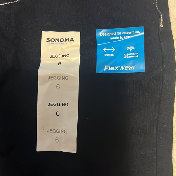 Girls Size 6 Sonoma Flexware Jegging (NEW) - Picture 2 of 6